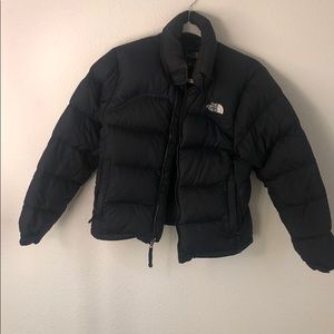 The north face puffed jacket